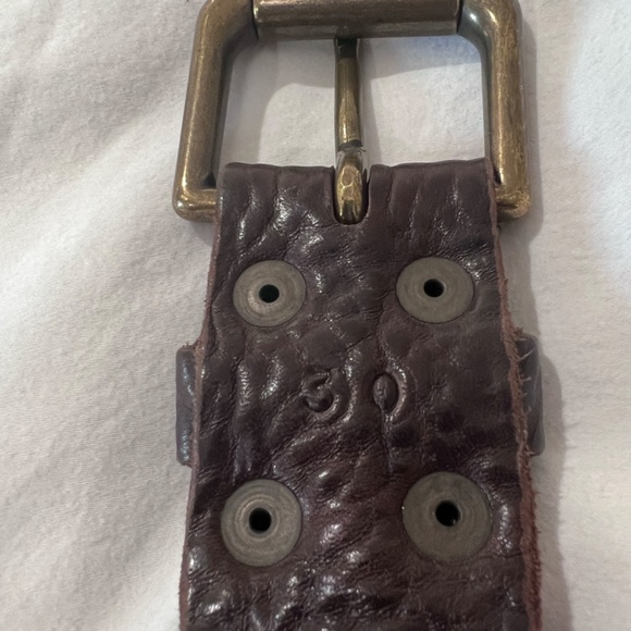 Brave 1992 Brown Italian Leather Belt